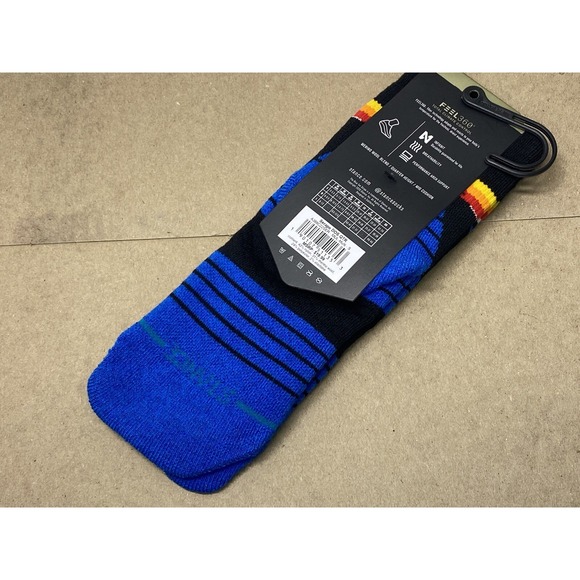 NWT Stance Feel 360 Performance HIKE Mid Cushion 1/4 Height Wool Socks SMALL - Picture 6 of 9